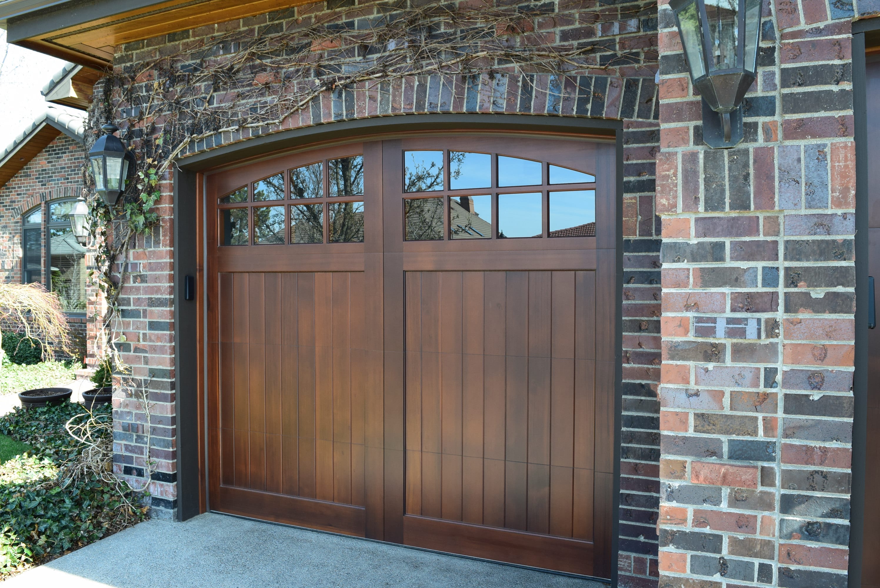 Creative Garage Entry Door Images for Large Space