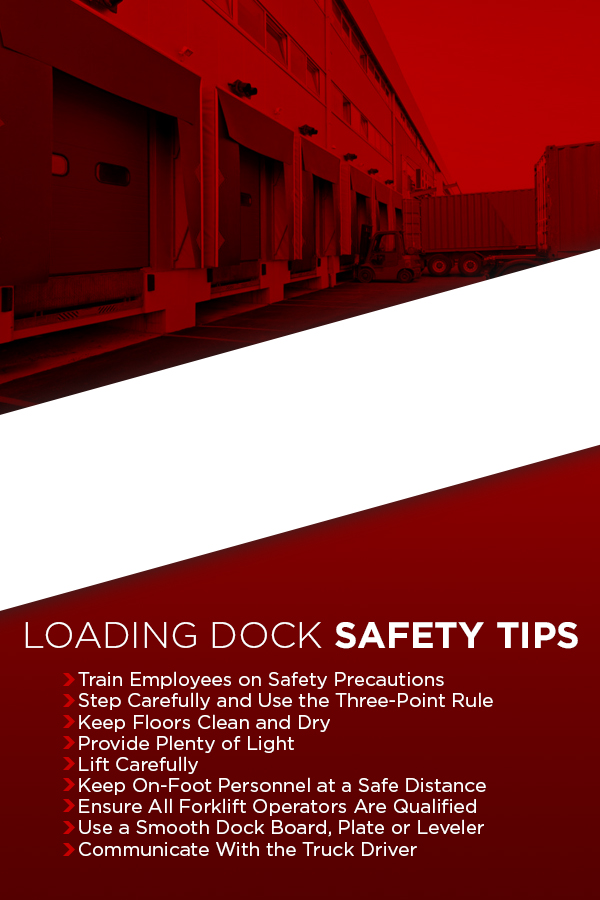 Loading dock safety tips