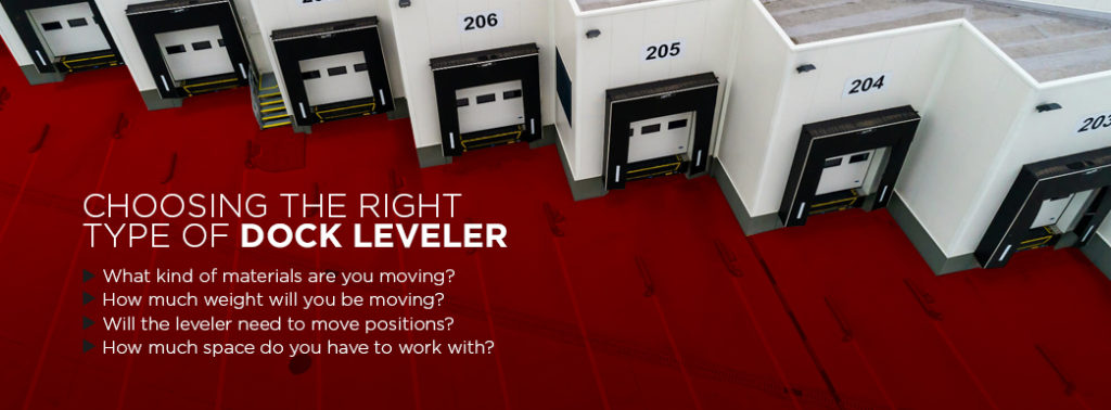 Choosing the Right Type of Dock Leveler