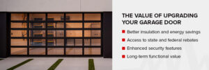 garage doors improving energy efficiency