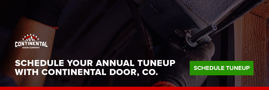 annual garage door tuneup